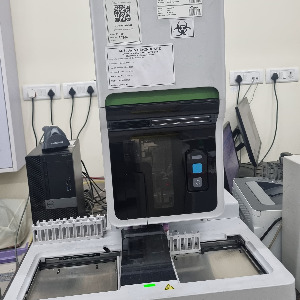 Fully automated 5-part Hematology Analyzer using Fluorescence Flow Cytometry principle
